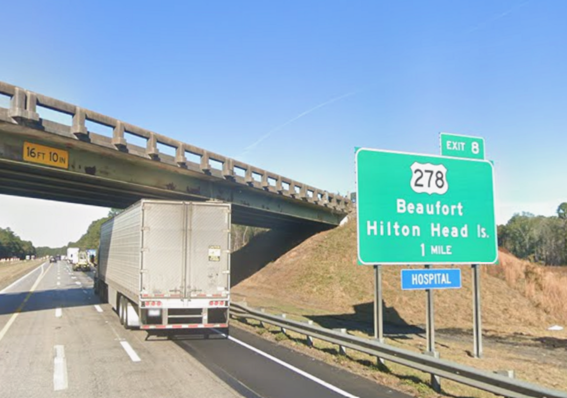 I-95 overpass closing in Hardeeville, SC for bridge replacement